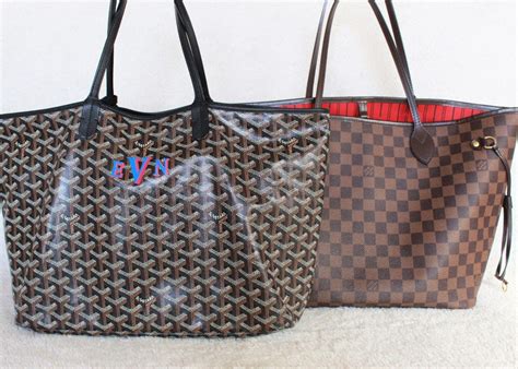 neverfull goyard|Neverfull vs Goyard.